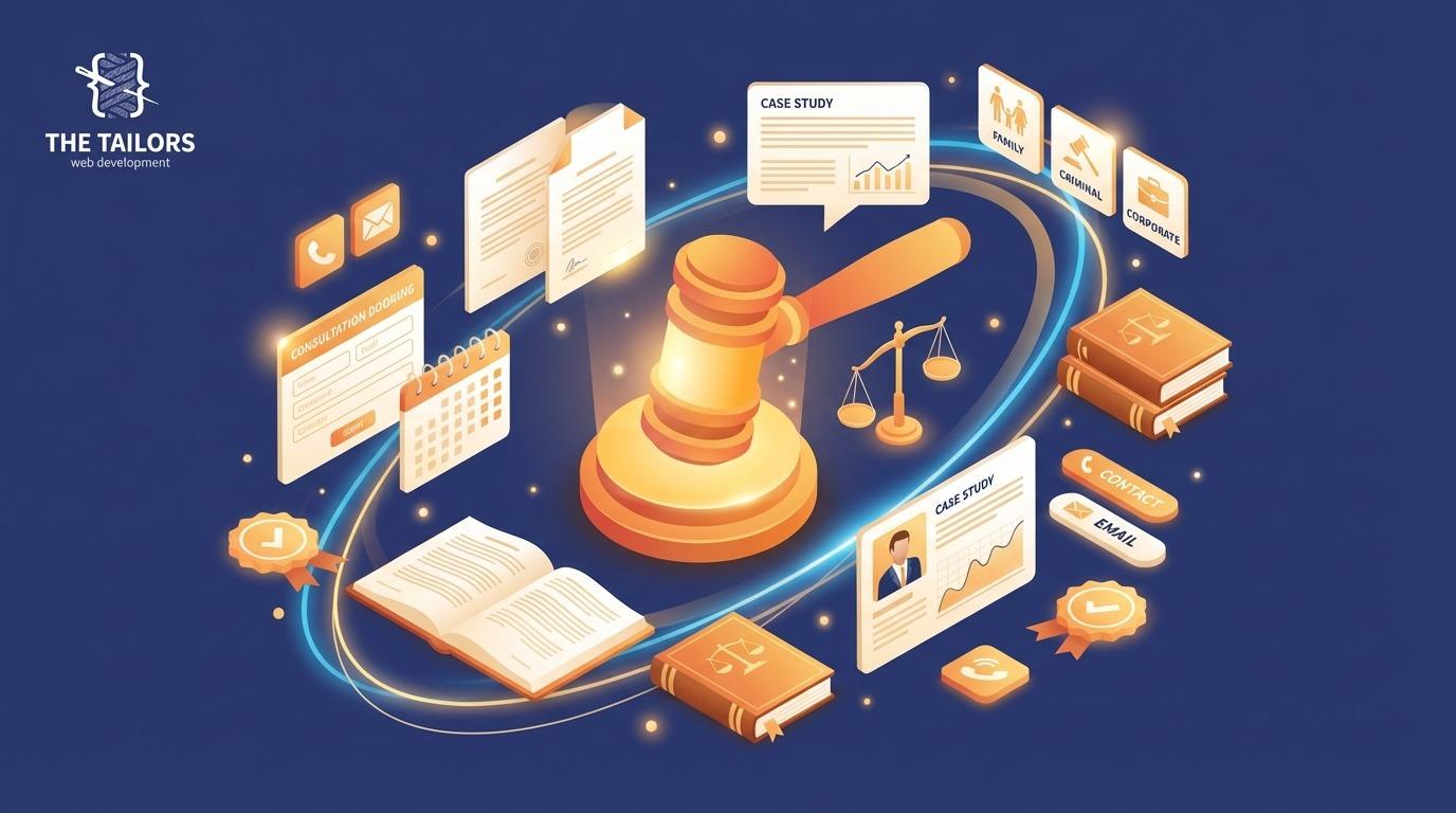 تصميم موقع مكتب محاماه