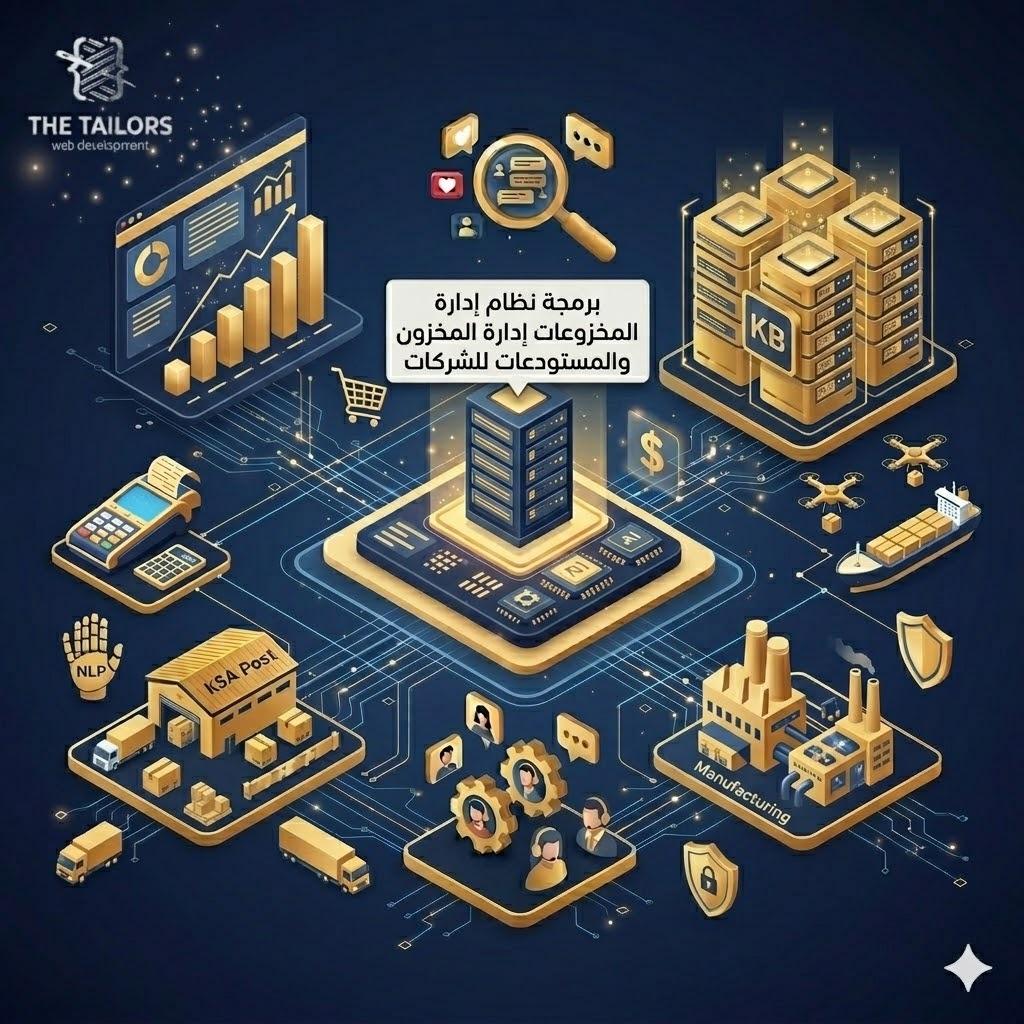 برمجة نظام إدارة المخزون والمستودعات للشركات