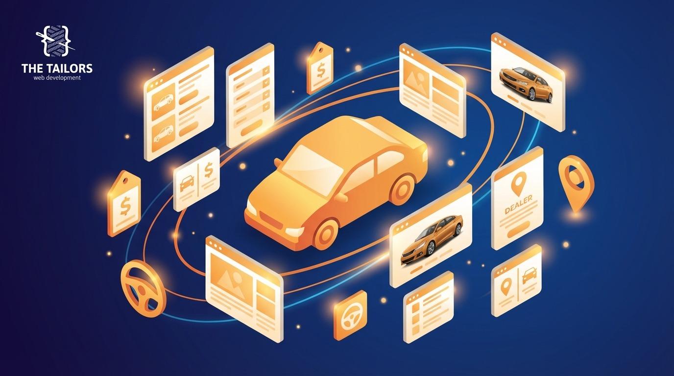 تصميم موقع سيارات